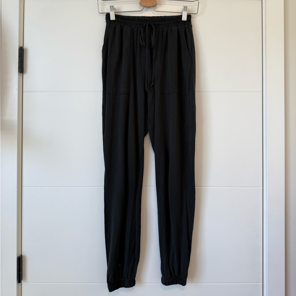 Black Ankle Sweatpants From Dry Goods